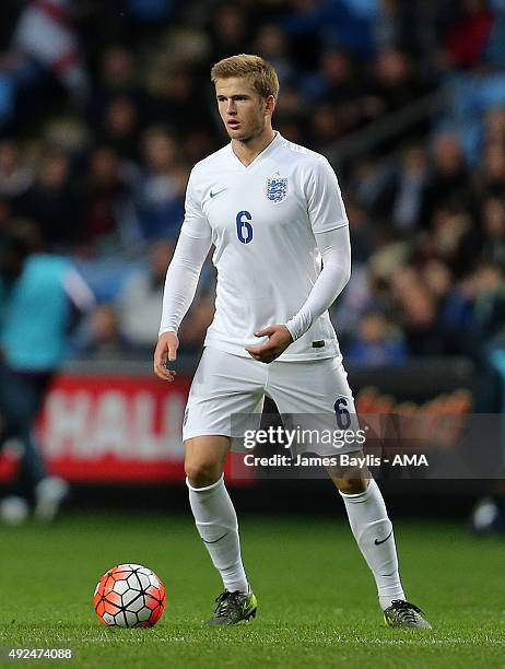 Eric Dier of England U21 during the European Under 21 Qualifier between England and Kazakhstan at Ricoh Arena on October 13, 2015 in Coventry,...