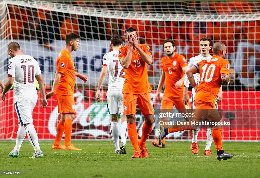 Netherlands v Czech Republic - UEFA EURO 2016 Qualifier