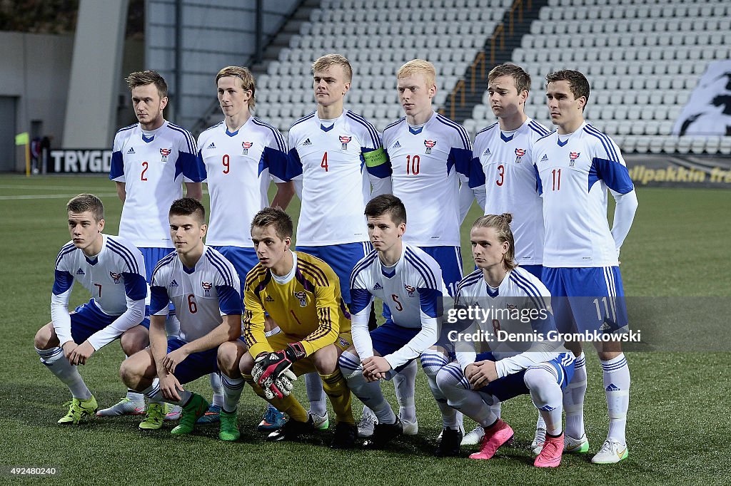 Faroe Islands U21 v Germany U21 - 2017 UEFA European U21 Championships Qualifier