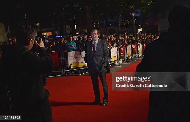 Kevin Loader attends the Centrepiece Gala, supported by the Mayor of London, for the premiere of 'The Lady In The Van' at Odeon Leicester Square...