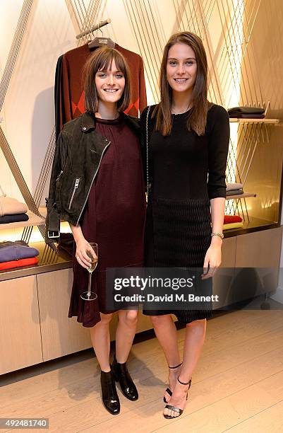 Sam Rollinson and Charlotte Wiggins attend the Deconstructed Project with a private dinner hosted by Caroline Issa, David Shrigley and Massimo...