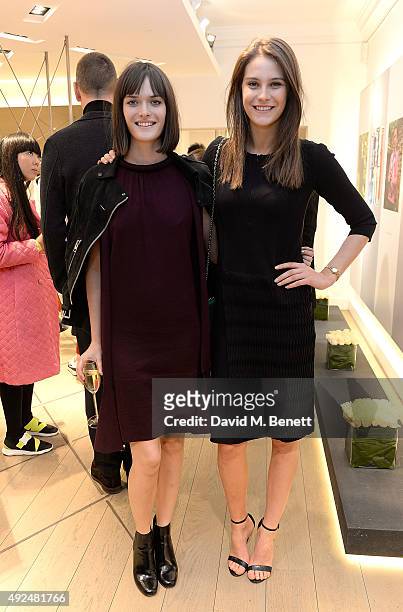 Sam Rollinson and Charlotte Wiggins attend the Deconstructed Project with a private dinner hosted by Caroline Issa, David Shrigley and Massimo...
