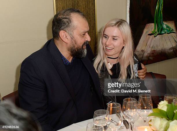 Masoud Golsorkhi attends the Deconstructed Project with a private dinner hosted by Caroline Issa, David Shrigley and Massimo Nicosia on October 13,...