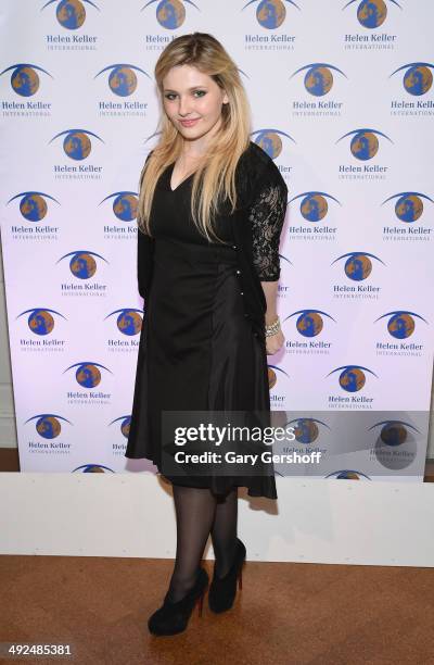 Actress Abigail Breslin attends the 2014 Spirit Of Helen Keller Gala at 583 Park Avenue on May 20, 2014 in New York City.