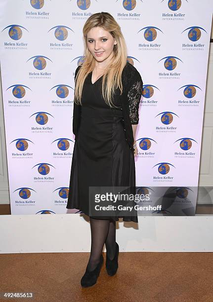 Actress Abigail Breslin attends the 2014 Spirit Of Helen Keller Gala at 583 Park Avenue on May 20, 2014 in New York City.
