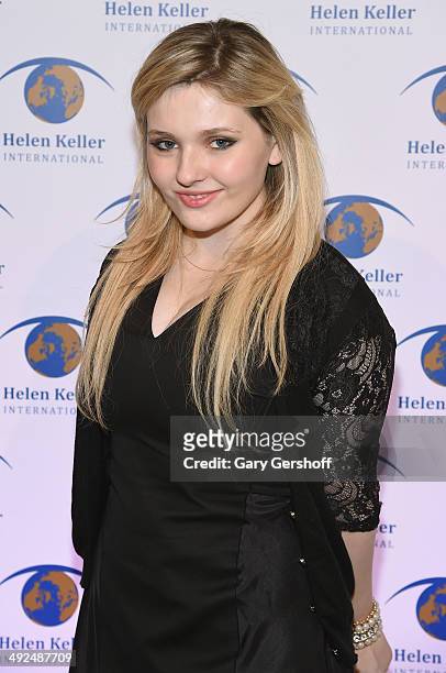 Actress Abigail Breslin attends the 2014 Spirit Of Helen Keller Gala at 583 Park Avenue on May 20, 2014 in New York City.