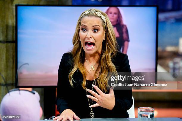 Singer Anastacia attends 'El Hormiguero' Tv show at Vertice 360 Studio on May 20, 2014 in Madrid, Spain.