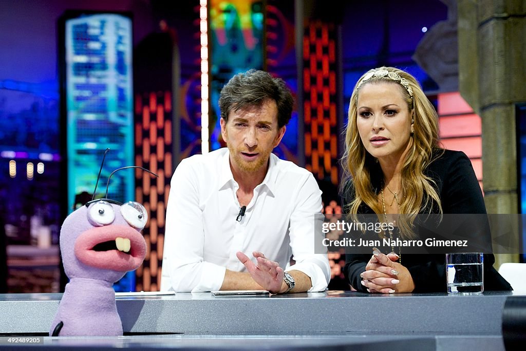 Anastacia Attends 'El Hormiguero' Tv Show in Madrid