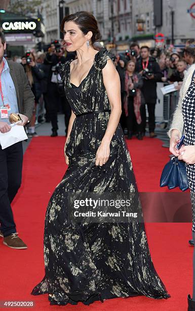 Rachel Weisz attends a screening of "The Lobster" during the BFI London Film Festival at Vue West End on October 13, 2015 in London, England.