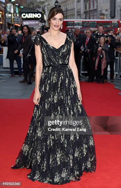 Rachel Weisz attends a screening of "The Lobster" during the BFI London Film Festival at Vue West End on October 13, 2015 in London, England.