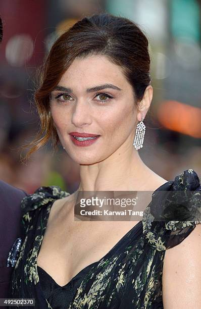 Rachel Weisz attends a screening of "The Lobster" during the BFI London Film Festival at Vue West End on October 13, 2015 in London, England.