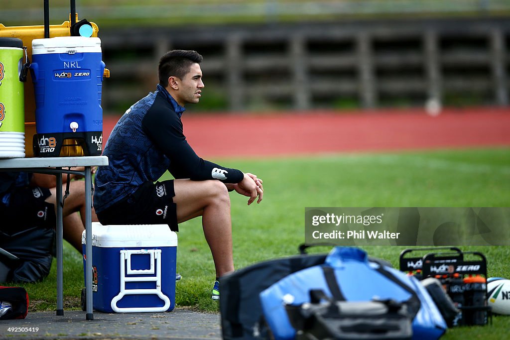 New Zealand Warriors Training Session