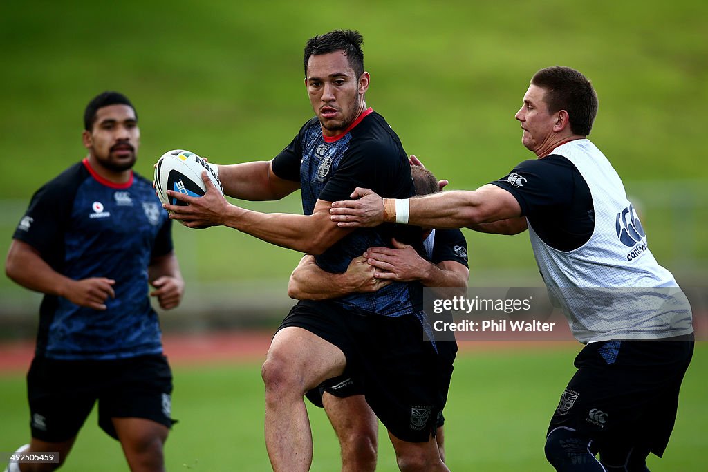 New Zealand Warriors Training Session