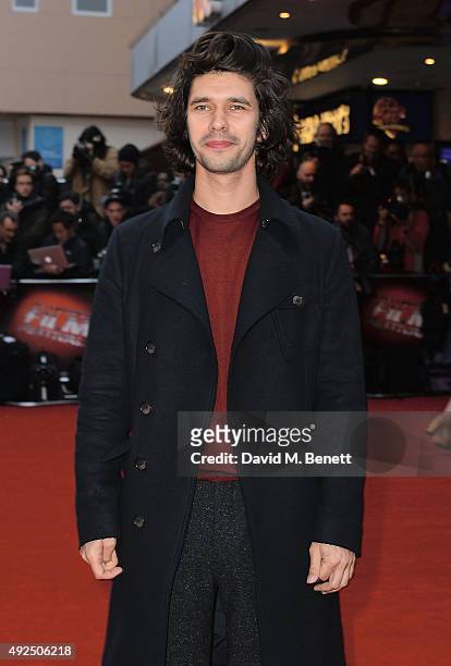 Ben Whishaw attends the Dare Gala Screening of "The Lobster" during the BFI London Film Festival at Vue West End on October 13, 2015 in London,...