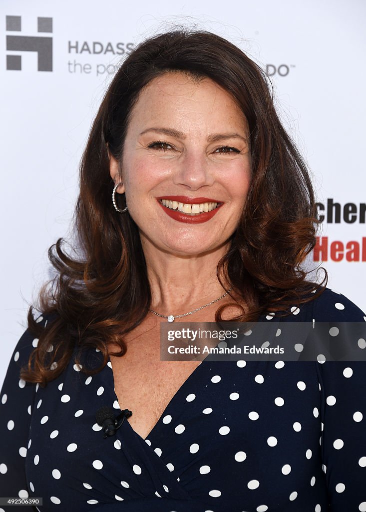Actress Fran Drescher attends Fran Drescher's Cancer Schmancer 2015