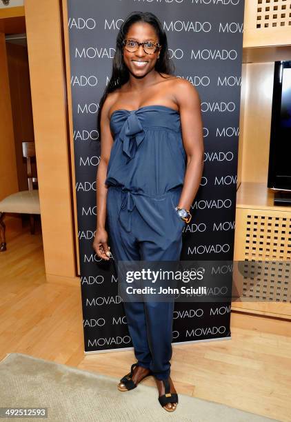 Actress Rutina Wesley attends the Danny Seo & AmericaShare Party presented by Movado at L'Ermitage Beverly Hills Hotel on May 20, 2014 in Beverly...