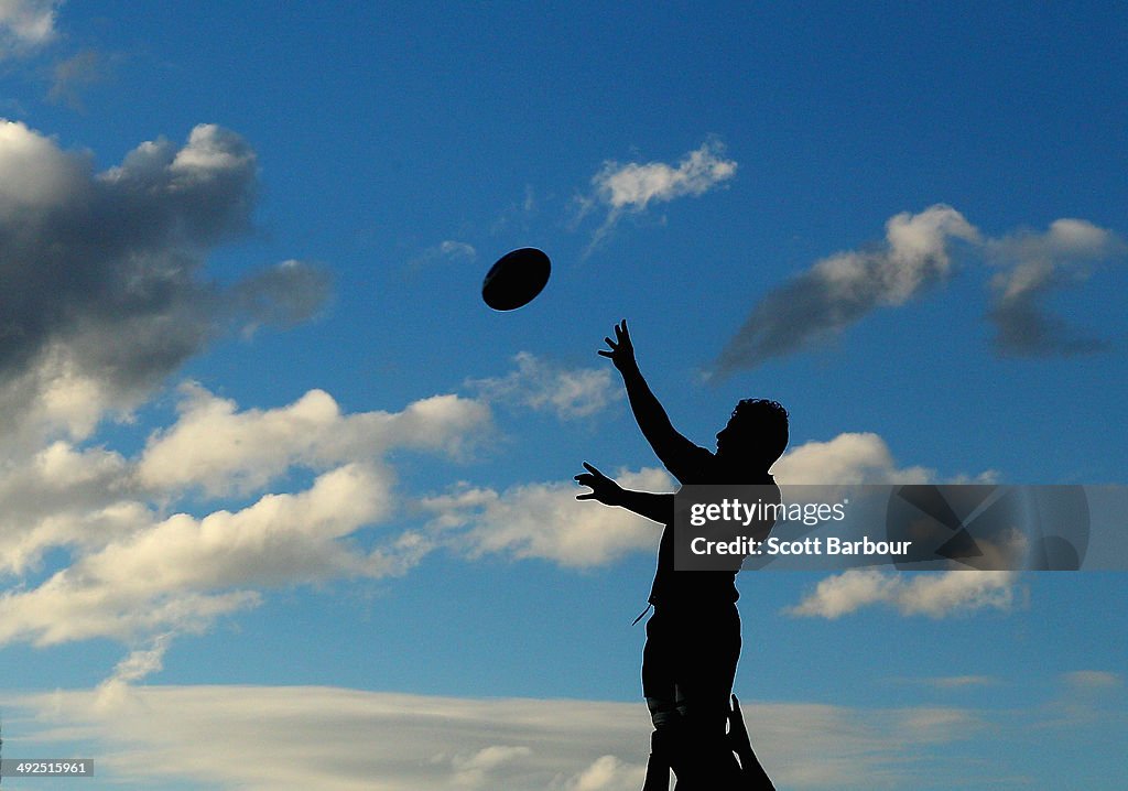 Melbourne Rebels Training Session