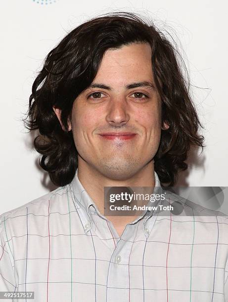 Actor Keith Poulson attends the "Night Moves" premiere at Sunshine Landmark on May 20, 2014 in New York City.