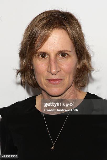 Director Kelly Reichardt attends the "Night Moves" premiere at Sunshine Landmark on May 20, 2014 in New York City.