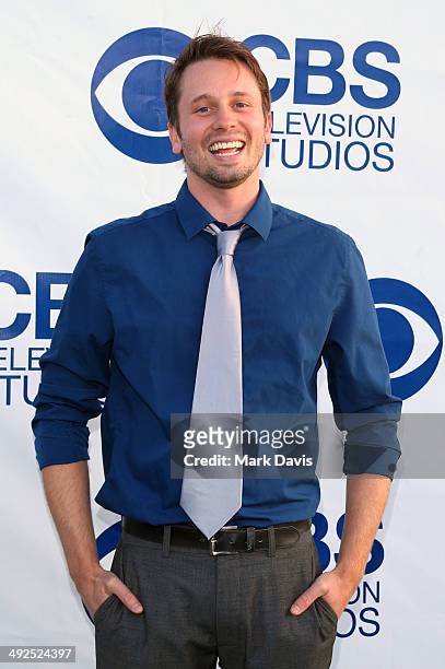 Actor Tyler Ritter attends the 'CBS Summer Soiree' held at The London West Hollywood on May 19, 2014 in West Hollywood, California.