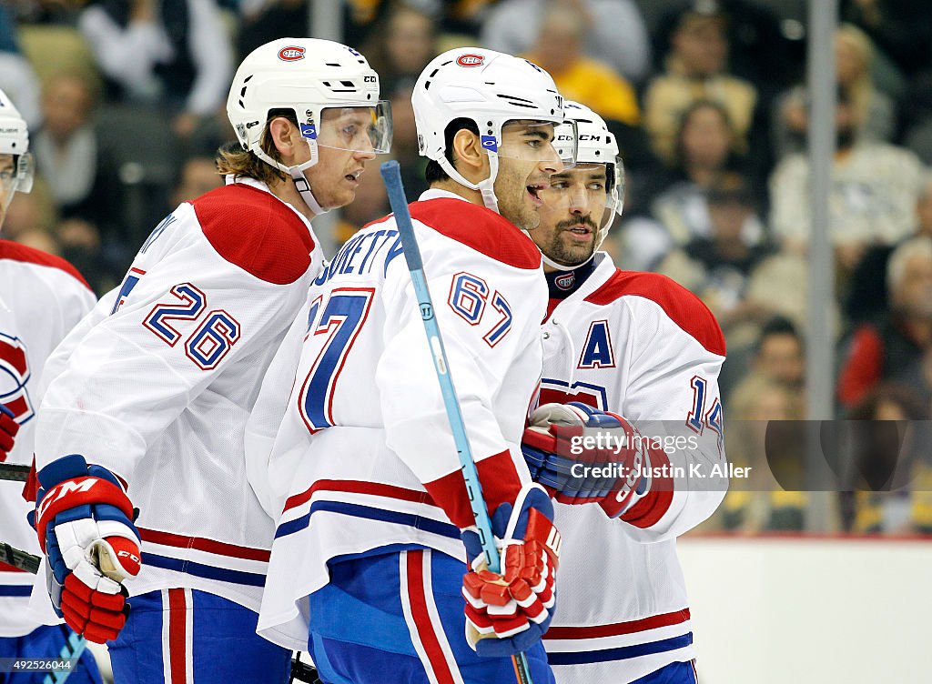 Montreal Canadiens v Pittsburgh Penguins