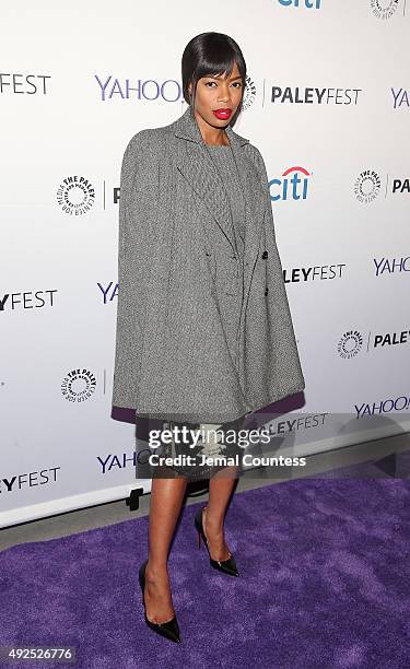 Actress Jill Marie Jones attends the "Ash Vs Evil Dead" panal event during the PaleyFest New York 2015 at The Paley Center for Media on October 13,...