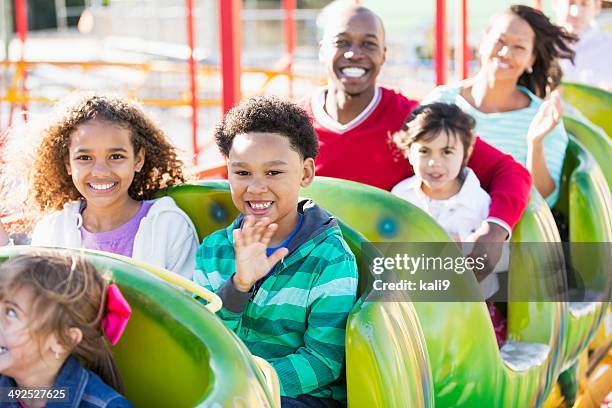 rollercoaster ride - rollercoaster kids bildbanksfoton och bilder