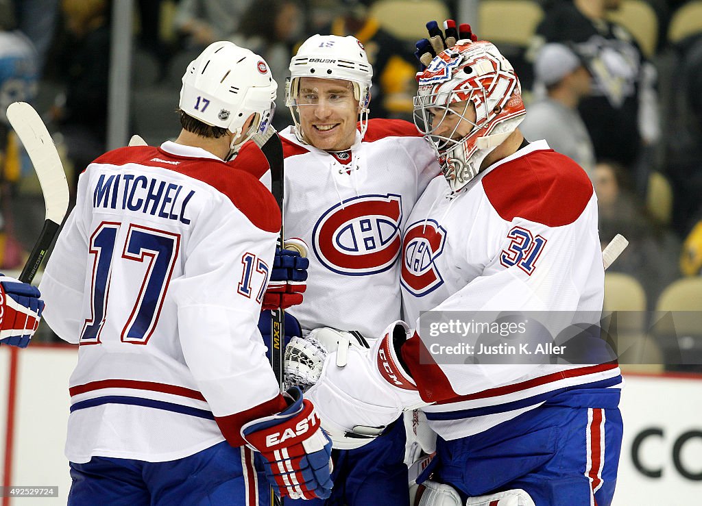 Montreal Canadiens v Pittsburgh Penguins