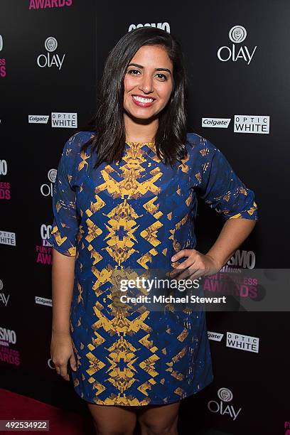 Tanya Menendez attends the 2015 Fun, Fearless Latina Awards at Hearst Tower on October 13, 2015 in New York City.