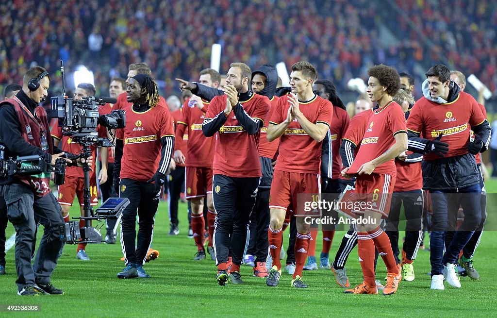 Belgium v Israel - UEFA Euro 2016 qualifying