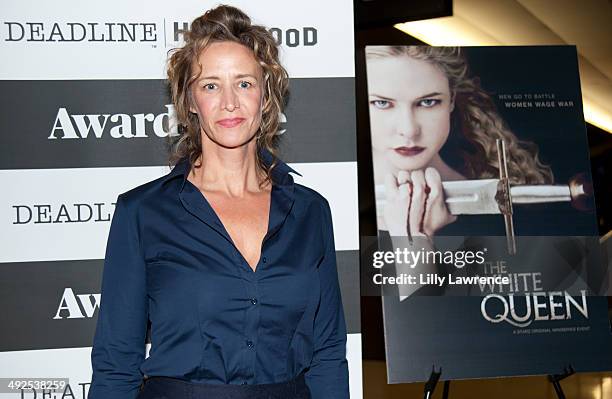 Actress Janet McTeer attends Starz Series "The White Queen" Special Screening And Q&A With Actress Janet McTeer at Landmark Nuart Theatre on May 20,...