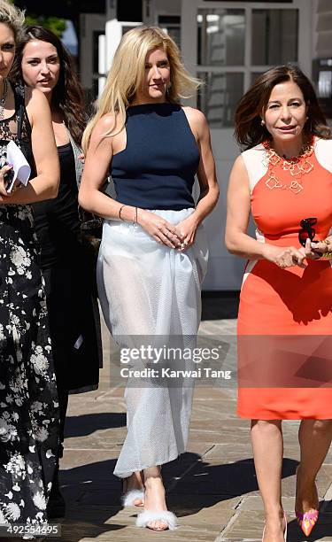 Ellie Goulding opens the British Designer's Collective at Bicester Village on May 21, 2014 in Bicester, England.