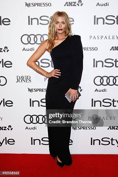 Cheyenne Tozzi arrives at the Instyle and Audi "Women of Style" Awards on May 21, 2014 in Sydney, Australia.