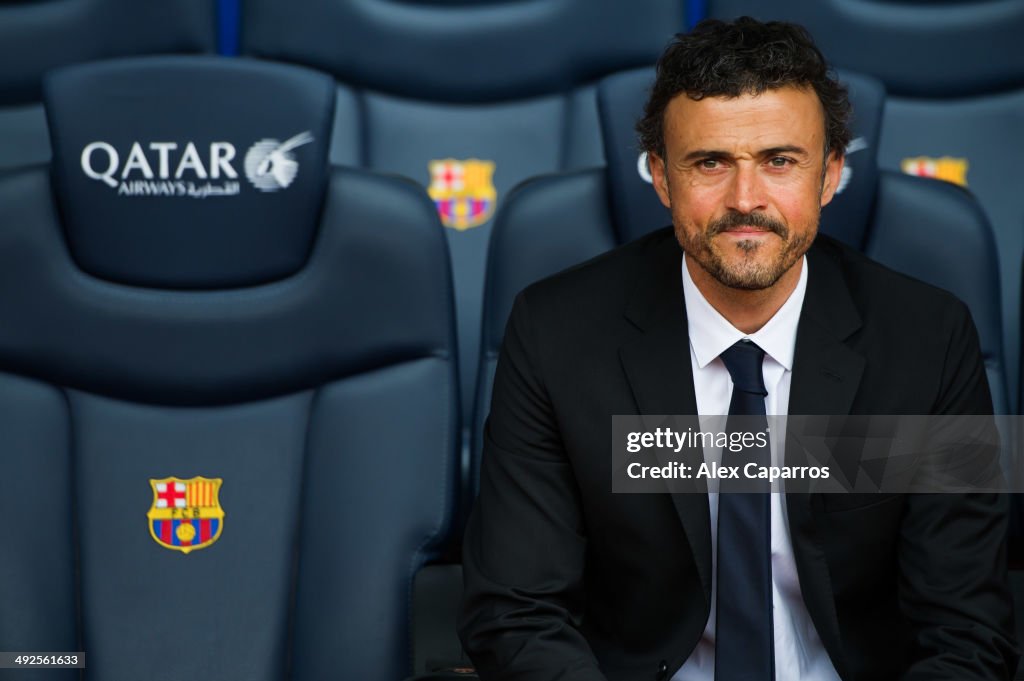 Luis Enrique Unveiled As New Barcelona Coach