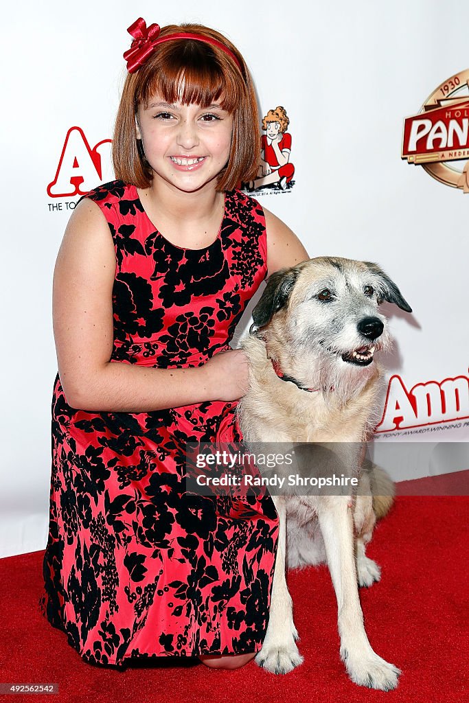 Premiere Of "Annie" At The Hollywood Pantages Theatre