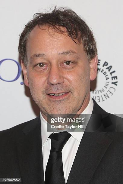 Director Sam Raimi attends a screening of "Ash vs. Evil Dead" at The Paley Center for Media on October 13, 2015 in New York City.