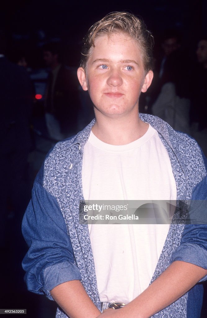 Actor Jared Rushton attends the "Back to the Future Part III"... News
