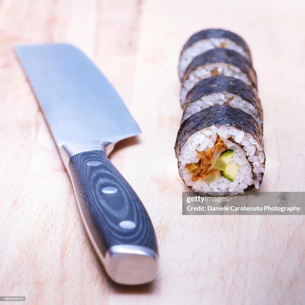 Sushi Maki cut