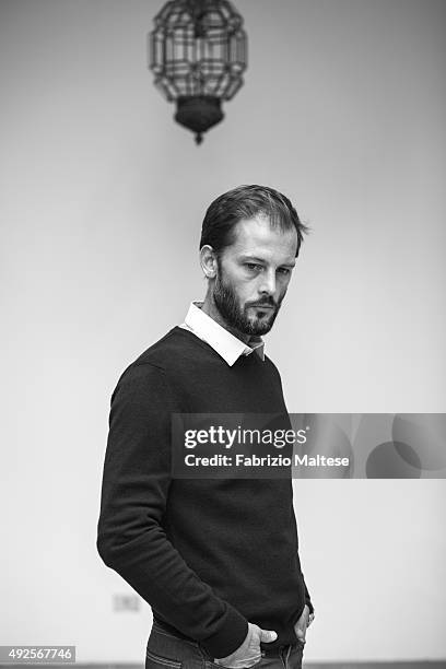 Actor Nicolas Duvauchelle is photographed for The Hollywood Reporter on September 5, 2015 in Venice, Italy.