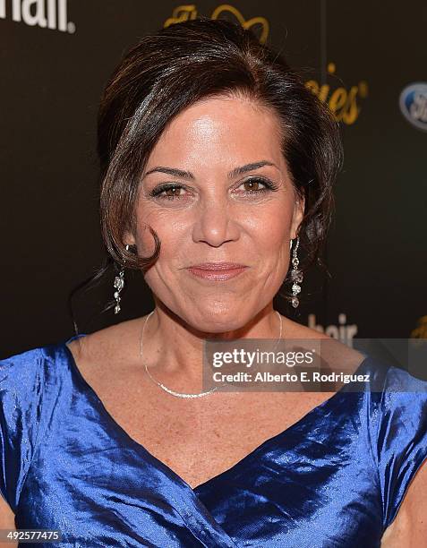 Sportscaster Michele Tafoya arrives to the 39th Gracie Awards Gala at The Beverly Hilton Hotel on May 20, 2014 in Beverly Hills, California.