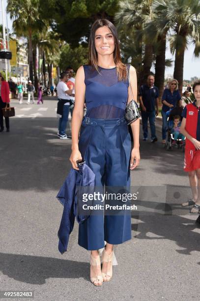 Actress Valeria Solarino is seen on day 1 of the 67th Annual Cannes Film Festival on May 21, 2014 in Cannes, France.