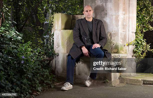 Actor Mark Strong is photographed for the Observer on March 6, 2014 in London, England.