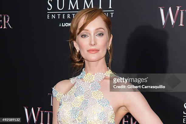 Actress Lotte Verbeek attends 'The Last Witch Hunter' New York Premiere at AMC Loews Lincoln Square on October 13, 2015 in New York City.