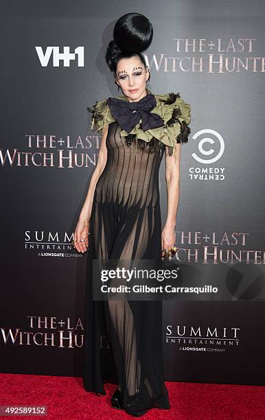 Susanne Bartsch attends "The Last Witch Hunter" New York Premiere at AMC Loews Lincoln Square on October 13, 2015 in New York City.