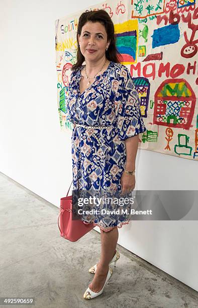 Kirsty Allsopp attends the ASAP: African Solutions to African Problems private lunch at the Louise T Blouin Foundation on May 21, 2014 in London,...