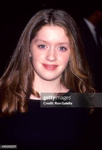 Actress Lexi Randall attends "The War" Beverly Hills Premiere on November 2, 1994 at the Academy Theatre in Beverly Hills, California.