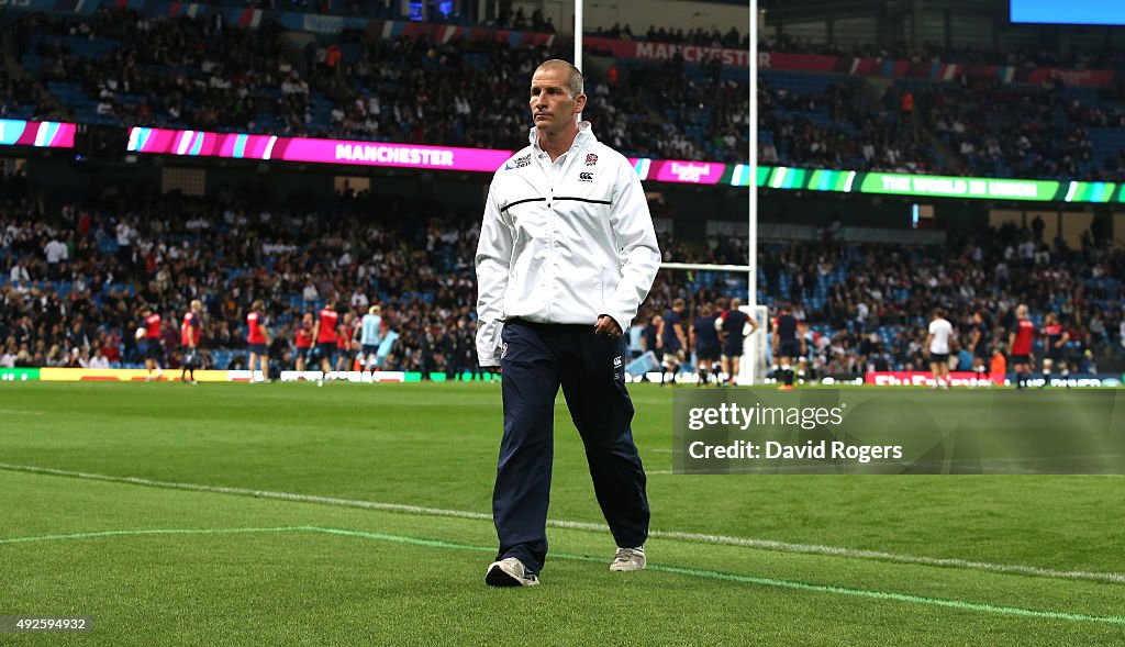 England v Uruguay - Group A: Rugby World Cup 2015