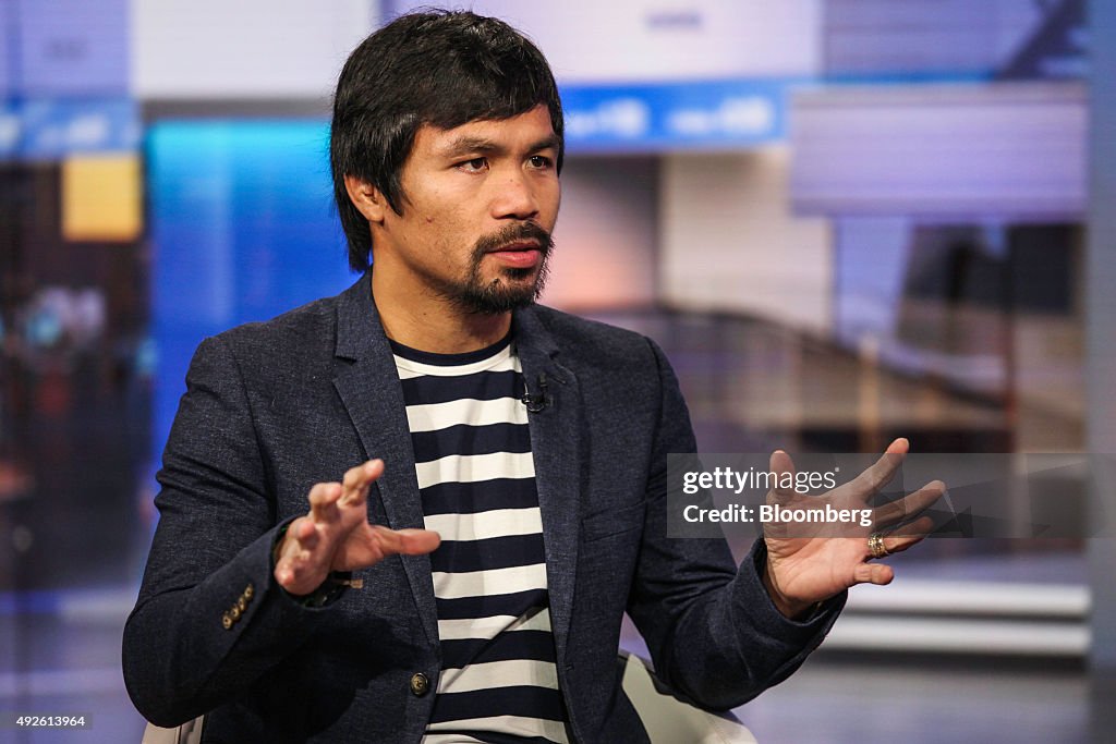 Professional Boxer Manny Pacquiao Interview