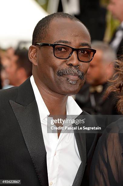 Jury Member Mahamat-Saleh Haroun attends "The Search" premiere during the 67th Annual Cannes Film Festival on May 21, 2014 in Cannes, France.