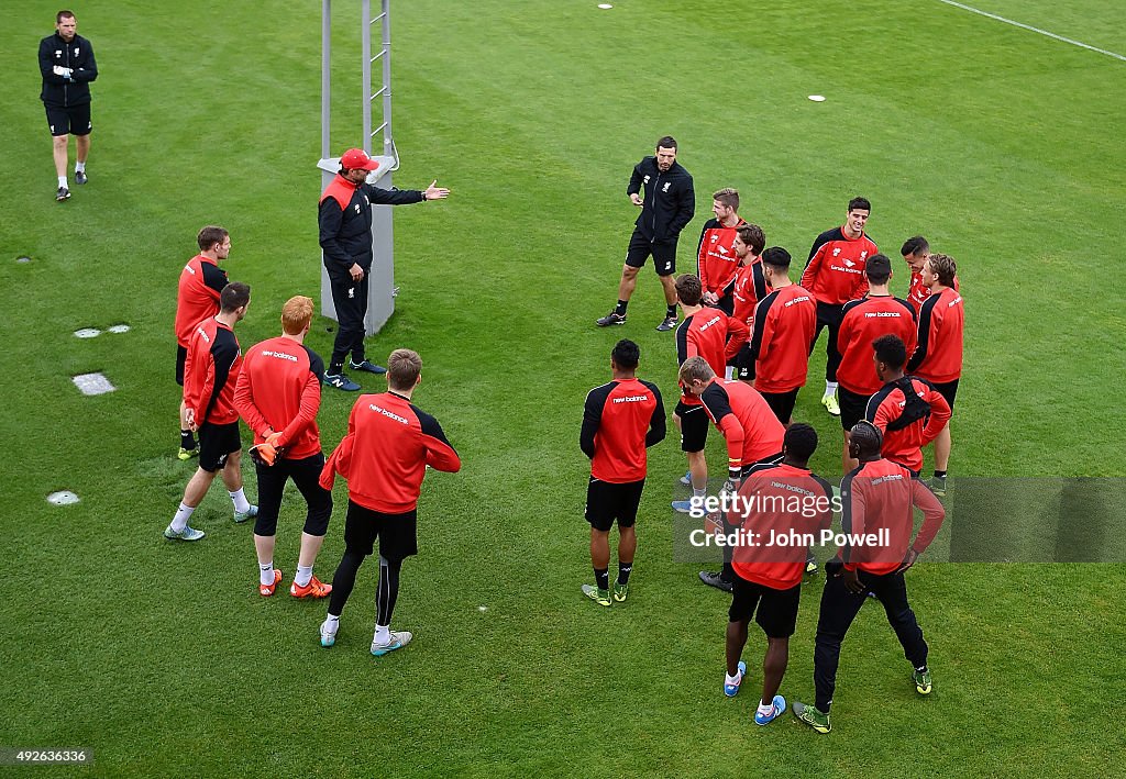 Liverpool Training Session